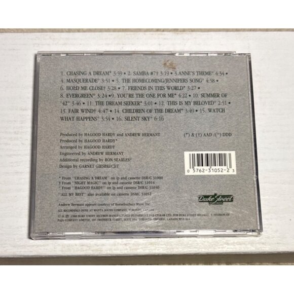 Hagood Hardy All My Best CD Duke Street Records 1990 Jazz Instrumental Album - Picture 2 of 4